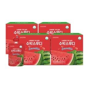 시원함을 가득 담은 수박스무디 100mL x 10팩 x 4박스 /총40팩