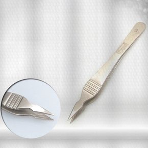 삼각 정밀 핀셋 뾰족 작업 수리 공예 다용도 120mm