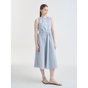 STRING MIDI DRESS_GREY