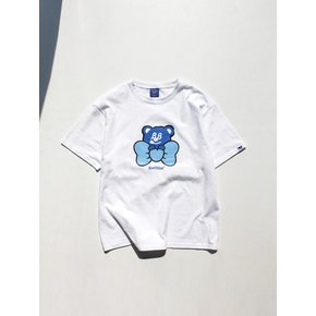 Ribbon BadBear Tee White