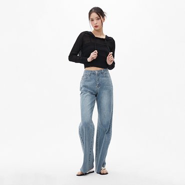 LAP 롱슬림 워싱 데끼부츠컷팬츠 AQ2DP567