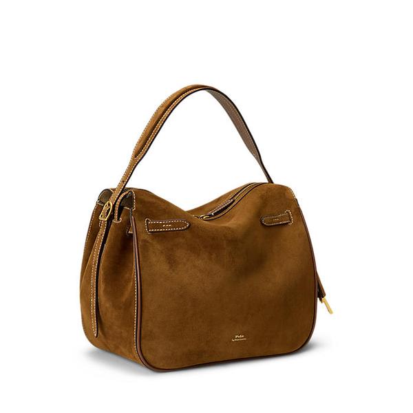 여성 폴로 ID 스웨이드 사첼(WAPOBAG08920065999)