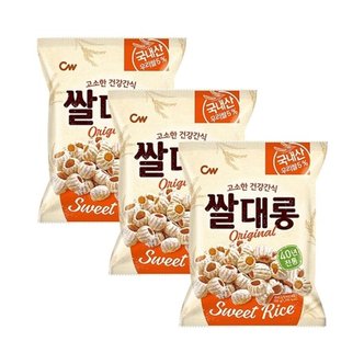  CW 청우 쌀대롱 250g x 3개 / 과자 스낵 우리쌀_