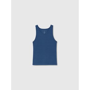 SLIM SLEEVELESS_NAVY