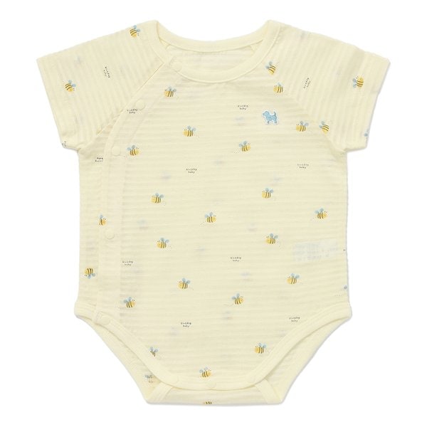 [여주점] [오프라벨 여주점] 블루독베이비 (YE) 허니비반팔바디수트 (45370-040-10)