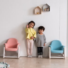 뚜뚜 높이조절 아이 의자 (핑크,블루)