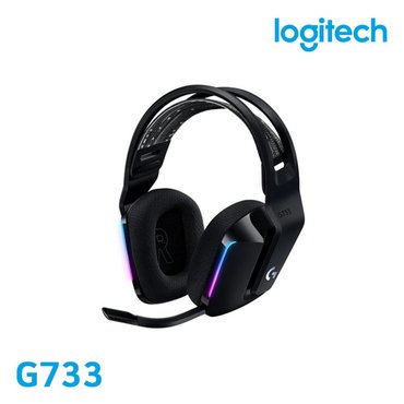 Logitech 로지텍 G733 무선 LIGHTSPEED 7.1 게이밍 헤드셋 /병행