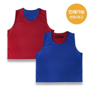 폴리핏 양면 팀조끼 체육수업 운동회 축구 조끼
