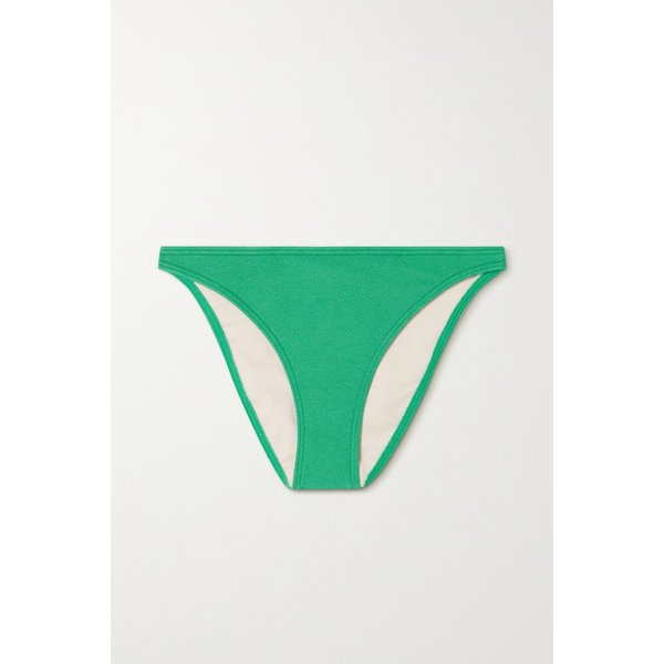 피오니 Net Sustain Stretch-recycled Crepe Bikini Briefs 그린 34344356237478528
