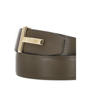 [톰 포드] Belt TB178TCL8KHB KHAKI+BLACK