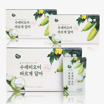 참든건강과학 참든 유기농 수세미오이 바르게 담아 100ml x 90포