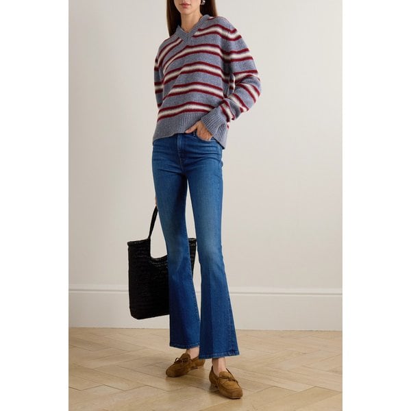 위크엔더 하이웨이스트 부츠컷 진 46376663162942658