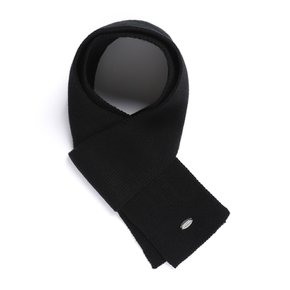N253AMS550 코지 니트 머플러 BLACK