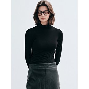 ESSENTIAL SLIM TURTLENECK_CLASSIC BLACK
