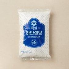CJ제일제당 백설 설탕(하얀)3kg