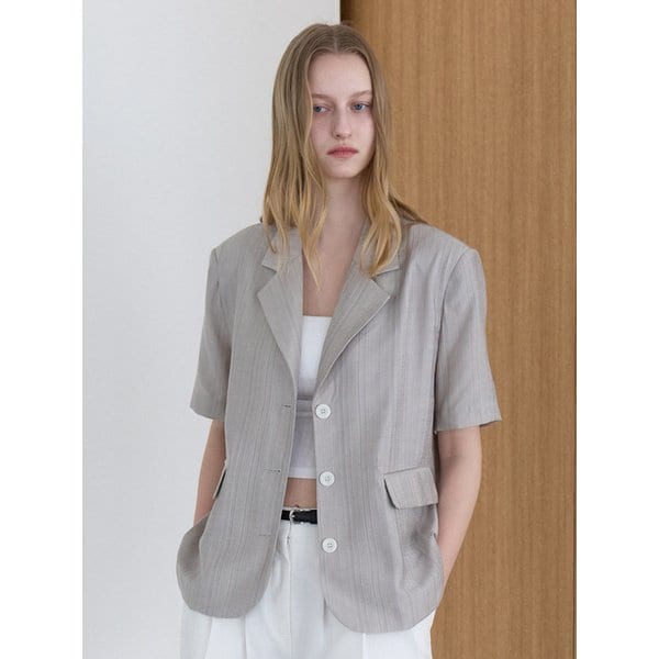 뮤즈 라이트 자켓 그레이 amr2335