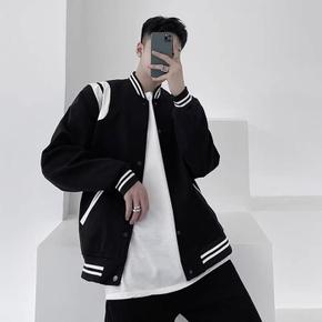 1컬러 스트릿 남성 오버핏 스타디움 자켓 IS-JK52 (S13771111)