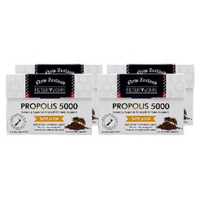 프로폴리스 원액 플라보노이드 리퀴드 5000mg 60정 뉴질랜드 피터앤존 4개