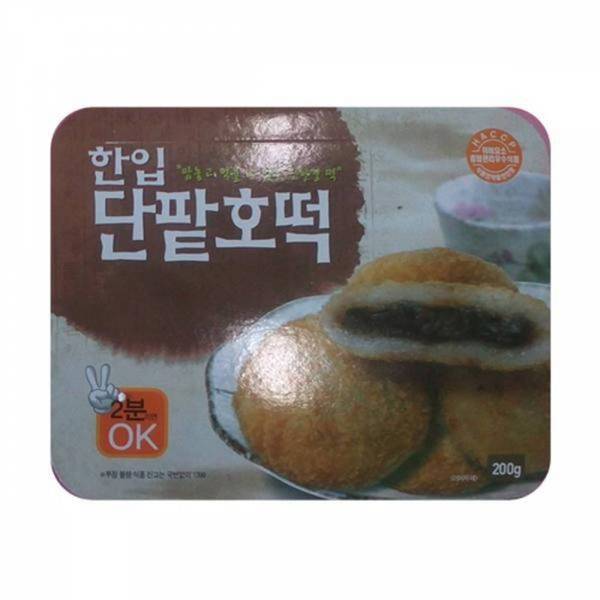 맛살 두레생협 한입단팥호떡 200g 2개 묶음배송 10가능