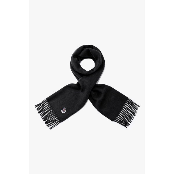 [PS PAUL SMITH] 지브라 패치 램스울 스카프 5755161007000