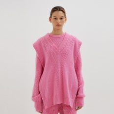 TIKI Transformable Knit Vest - Pink