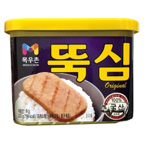 뚝심  300gx10개 무료배송 /실온 통조림햄 국산돼지고기