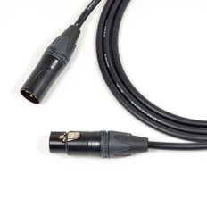 CANARE XLR 케이블 마이크 케이블 네오틱 커넥터 검정 10m EC10-B 검정