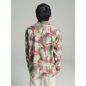 보디 긴팔 셔츠 보드 선 코누어 긴팔 프린트