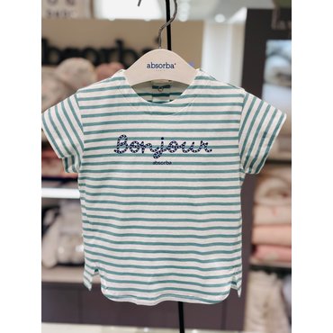 압소바 [압소바 뱀띠임신출산선물] 윌리스 ST티셔츠(A2323302) 민트 (25년 여름신상)