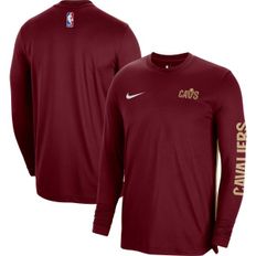 [해외] 나이키 NBA [클리블랜드 캐벌리어스] Nike Unisex 2023/24Authentic Pregame Long Sleeve