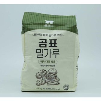  대한민국 대표 밀가루 곰표 박력밀가루 2.5kg (W98EC97)