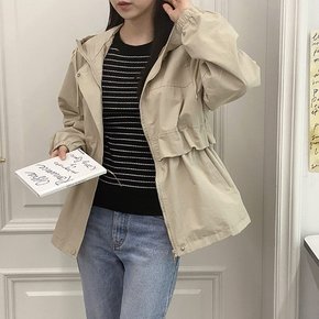 리테일 야상 스트링 야상 긴팔 점퍼