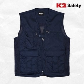 SAFETY 등산,작업,현장 조끼 21VE-601R(다크네이비)