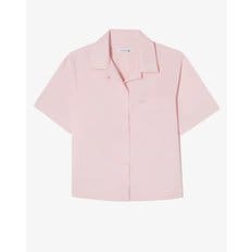 라코스테 25SS 여성 타입라이터 반팔 셔츠 CF099E-55G T03