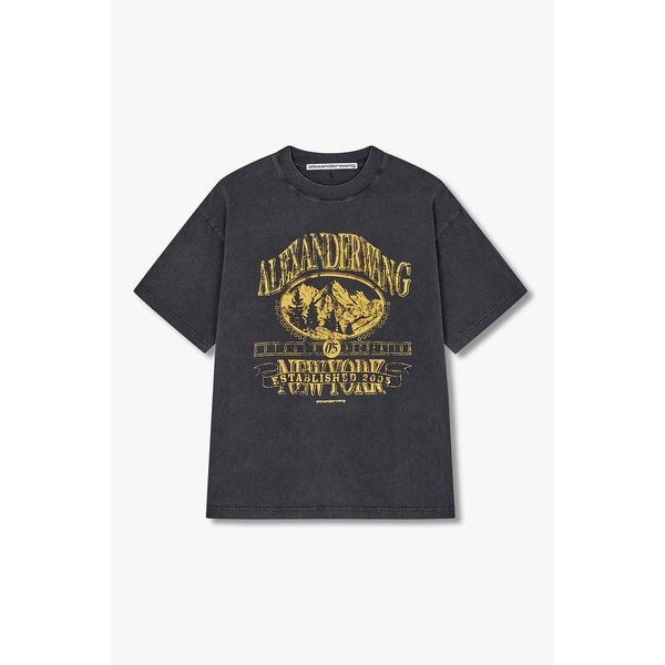 [UNISEX] 선페이드 이펙드 워시 티셔츠 3625320020000