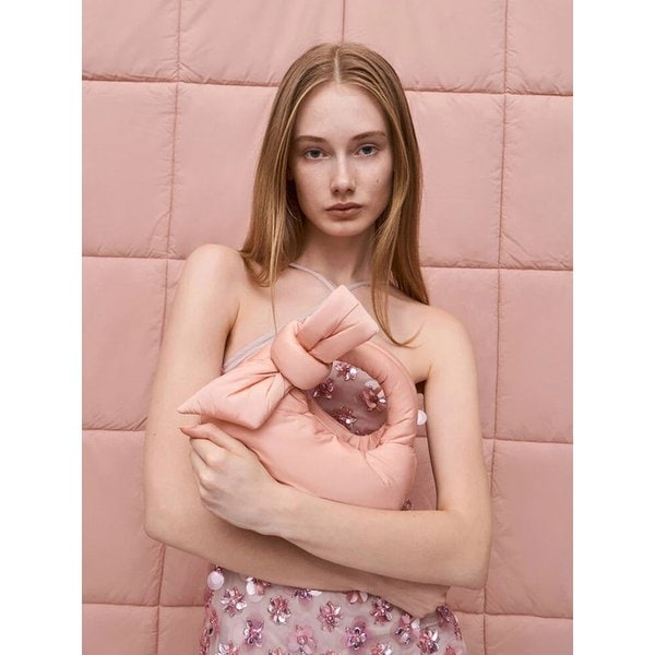 델릴라 나일론 보우 퍼피백 - 핑크 CK2-30160176-1