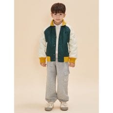 [BEANPOLE KIDS] 저지 와이드 팬츠  그레이 (BI4821U043)