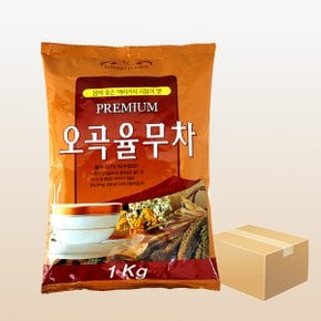 대호 오곡 율무차 1kg x 12개(1박스) 자판기용 곡물차