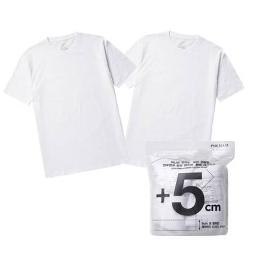 폴햄 신학기(한정특가)/순면 /면/100%/이너용/레이어드반팔티 1팩에2장들어있는패키지상품 PHE5TR3788