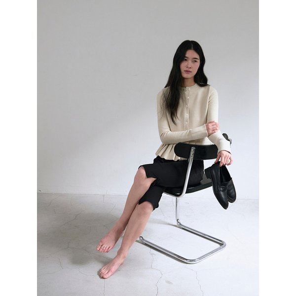 르 클래식 마르쥬 라운드토 로퍼 - 모노 블랙