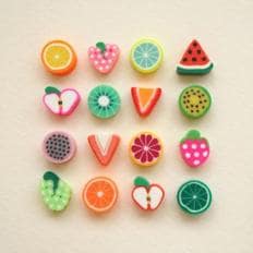 아트박스 /도토리클래스 과일슬라이스20p