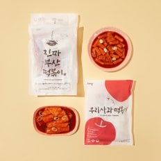 [SSGX오마뎅] 부산떡볶이2입 + 사과떡볶이 1입