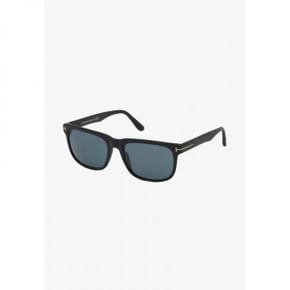 4574017 Tom Ford STEPHENSON FT - Sunglasses matte black/blue