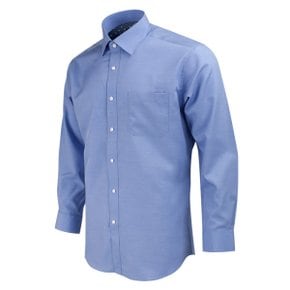Ready Fit] 링클프리 프리미어 모달 파란색 긴팔셔츠