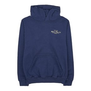 H&W CLUB HOODIE NAVY WHITE 공용 헬시 앤 웰니스 클럽 후드