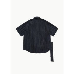 나마체코 24SS NAMACHEKO VEN SHORT SLEEVE SHIRT IN MIDNIGHT BLUE