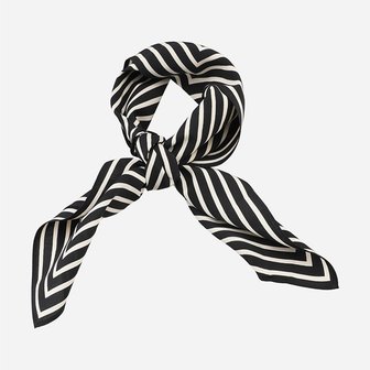 토템 [시흥점] 5F 221 852 800 200 시그니처 모노그램 실크 스카프 블랙