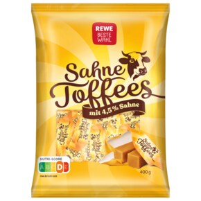 독일 레베 REWE Beste Wahl 베스트발 크림 토피 카라멜 400g