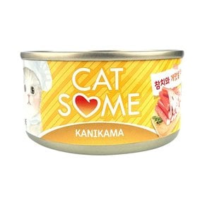 CATSOME 캣썸 고양이캔 콤보 4종x6개 80G 1BOX