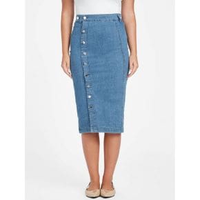 5398886 Guess Factory Eco Trish Midi Denim Skirt